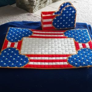 Patriotic table set